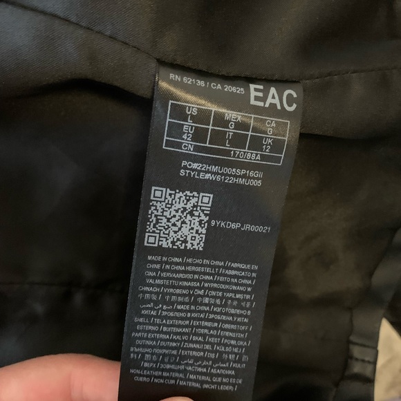 Guess Faux Leather Jacket - Picture 4 of 4